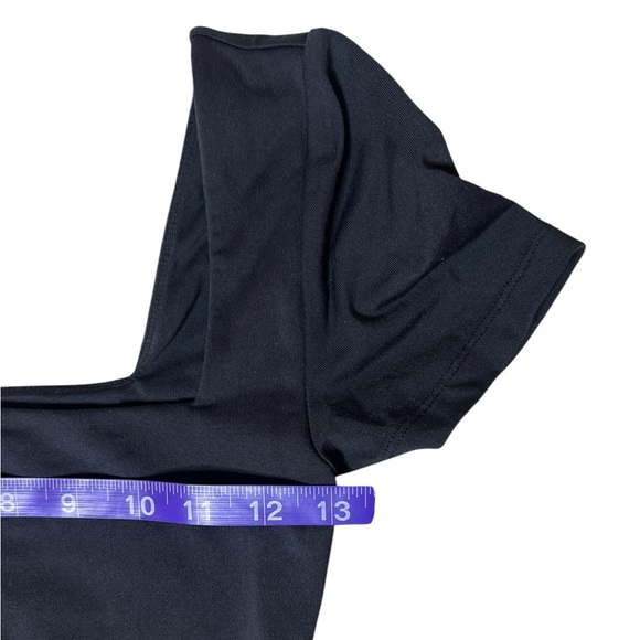 BABATON Aritzia Contour Square Neck Cropped Short Sleeve Top - Picture 5 of 9